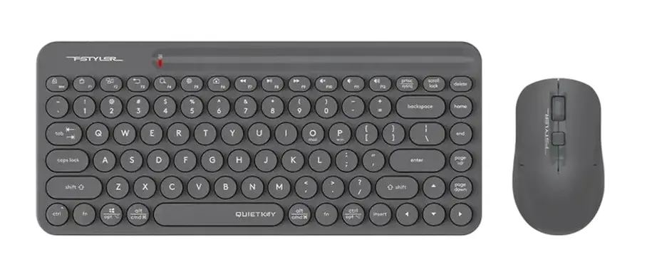 Set tastatură + mouse fără fir A4Tech FG3200 Air2 (Grey)