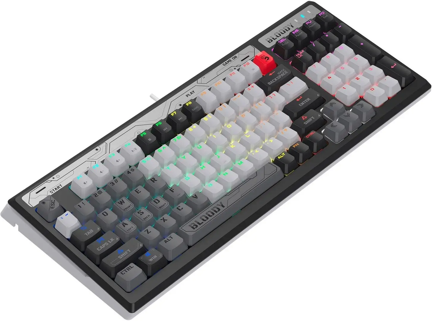 Клавиатура A4Tech Bloody B950 (Warrior Grey)