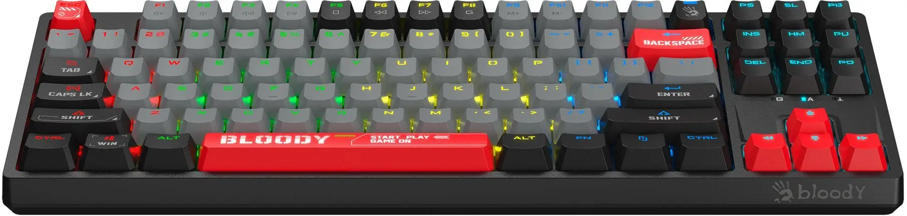 Клавиатура A4Tech Bloody S87 (Energy Red)