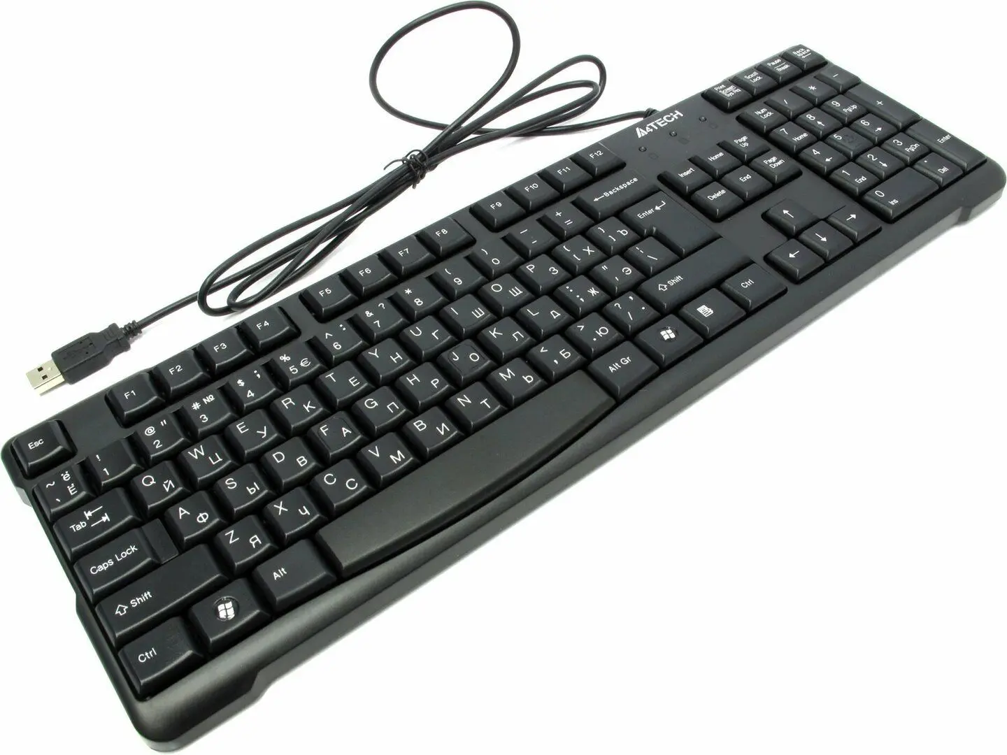 Клавиатура A4Tech KR-750 (Black) - 3