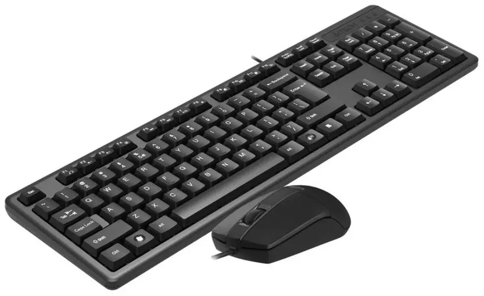 Комплект клавиатура + мышь A4Tech KK-3330 (Black) - 2