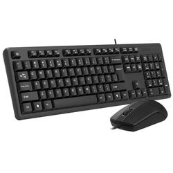 Комплект клавиатура + мышь A4Tech KK-3330 (Black) Thumb