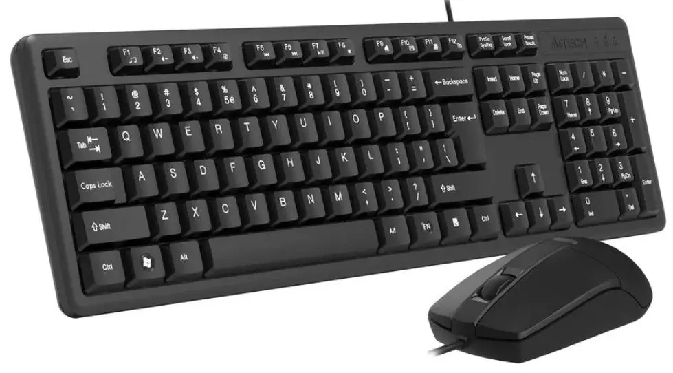 Комплект клавиатура + мышь A4Tech KK-3330 (Black) - 3
