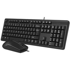 Комплект клавиатура + мышь A4Tech KK-3330 (Black) Thumb