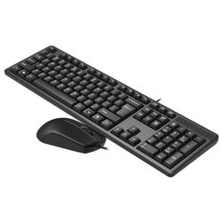 Комплект клавиатура + мышь A4Tech KK-3330 (Black) Thumb