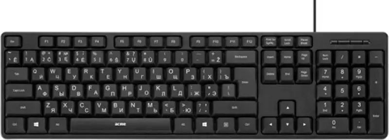 Клавиатура Acme KS06 Basic (Black)