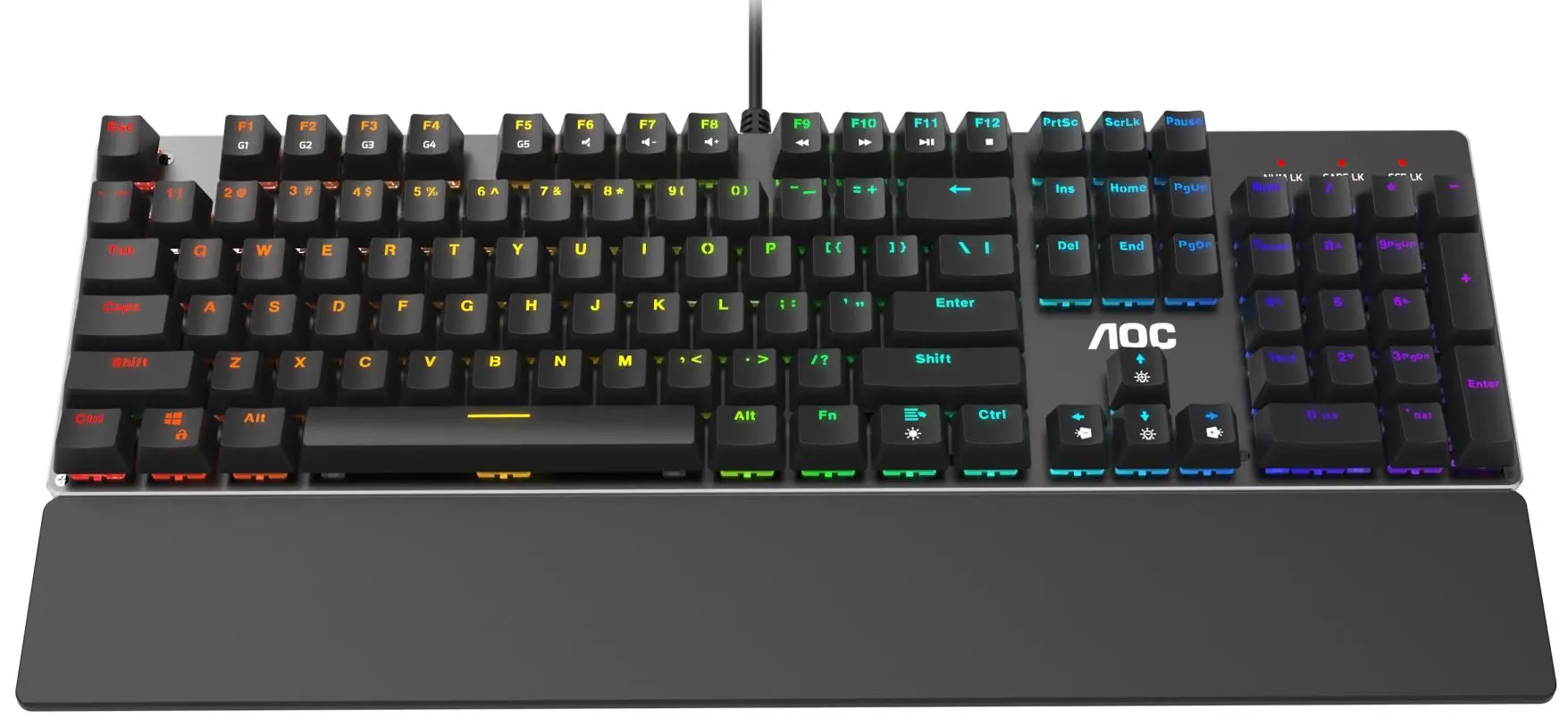 Клавиатура Aoc GK500-RED (Black)