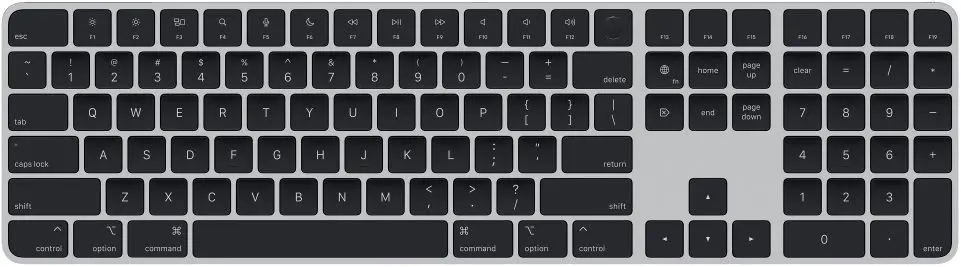 Tastatura fara fir Apple Magic Keyboard with Touch ID MMMR3Z/A (Black)