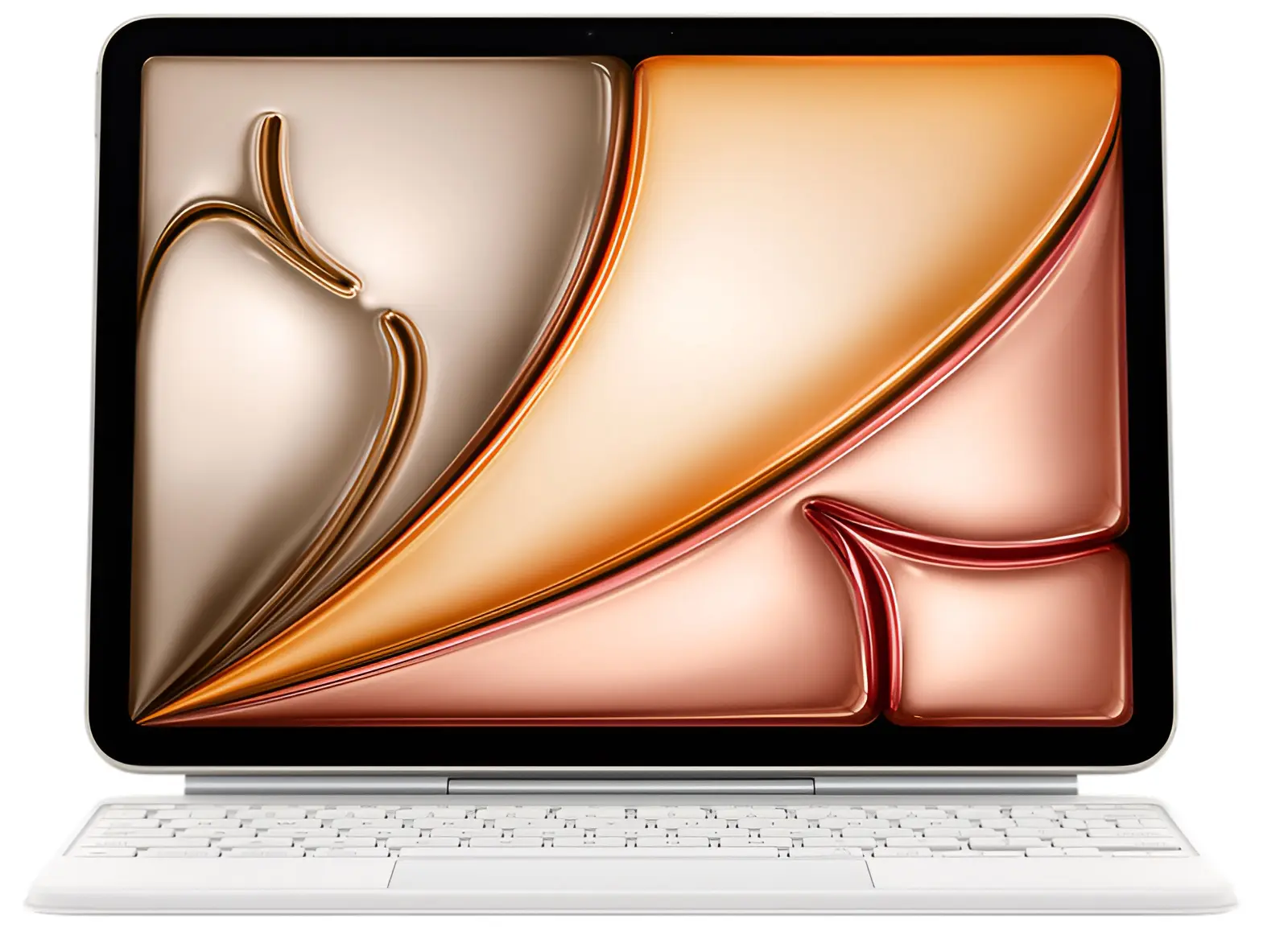 Husa cu tastatura pentru tableta Apple iPad Pro 11 inch (White) - 2