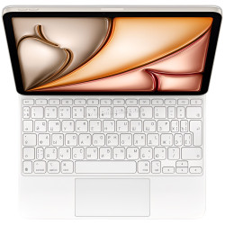 Husa cu tastatura pentru tableta Apple iPad Pro 11 inch (White)