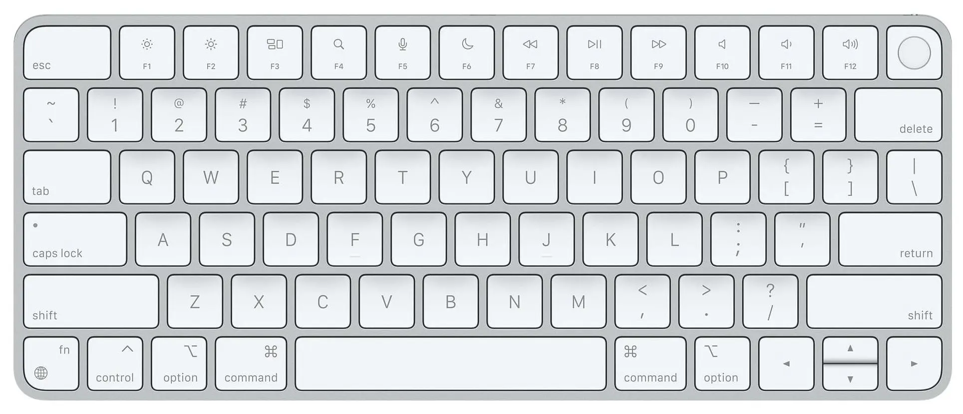 Клавиатура Apple Magic Touch ID MK293RSA (White)