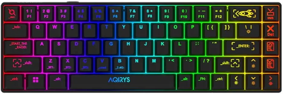 Tastatura fara fir Aqirys Mira (Black)