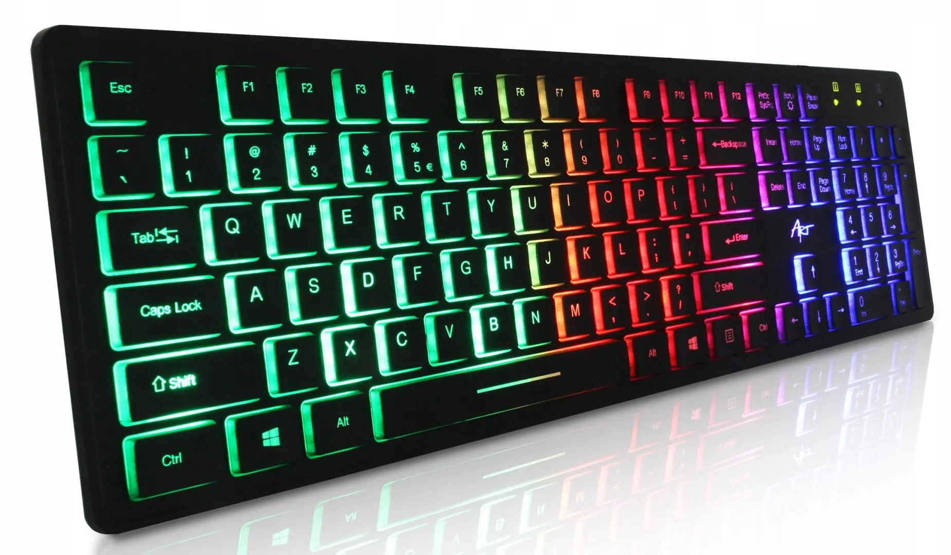 Клавиатура Art Klart Slim AK-20 (Black) - 2