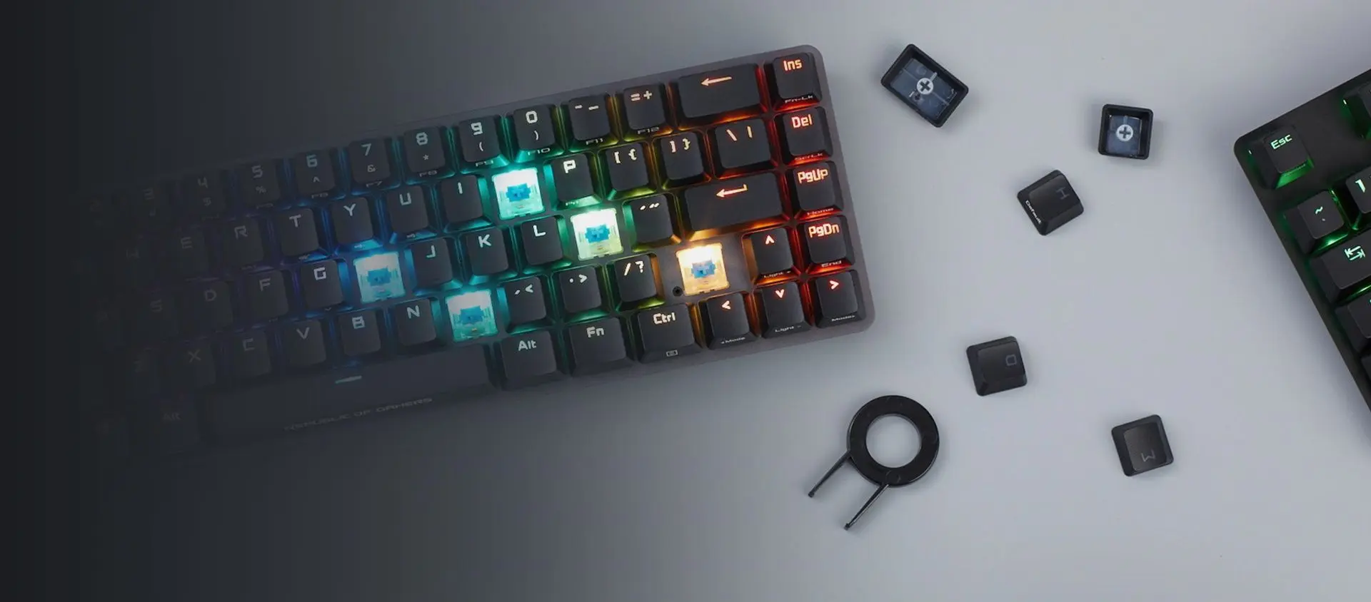 Tastatura fara fir Asus ROG Falchion (Black) - 2