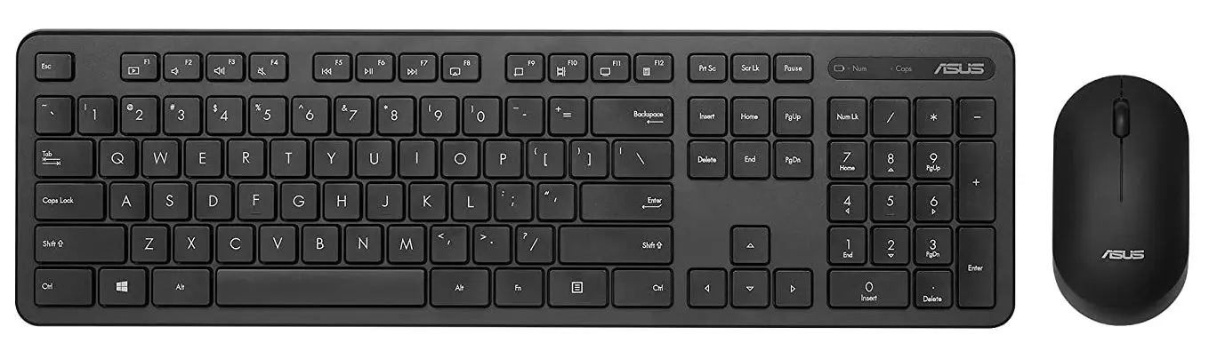 Set tastatura + mouse fara fir Asus CW100 (Black)