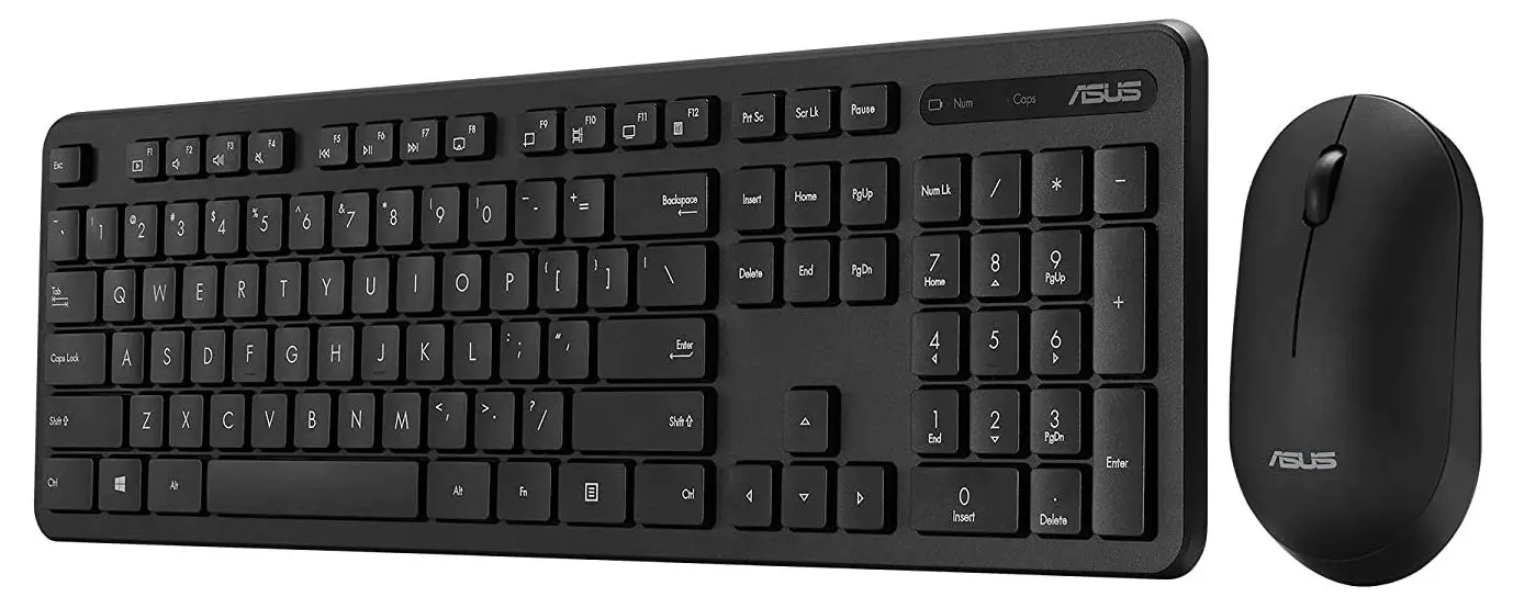 Set tastatura + mouse fara fir Asus CW100 (Black)