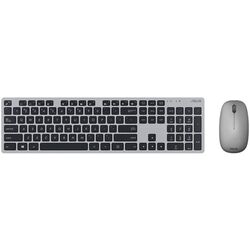 Set tastatura + mouse fara fir Asus W5000 (Gray/Black)