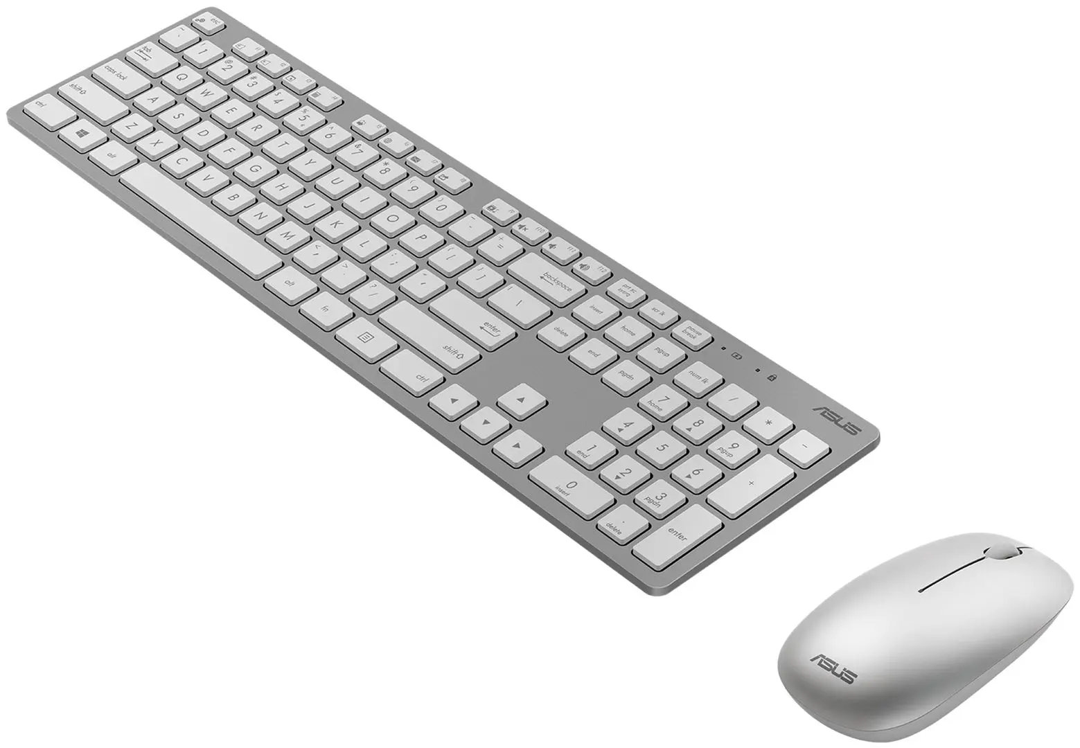 Беспроводной комплект клавиатура + мышь Asus W5000 (White/Gray) - 2