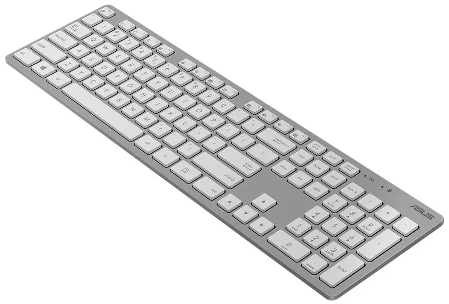 Беспроводной комплект клавиатура + мышь Asus W5000 (White/Gray) - 3