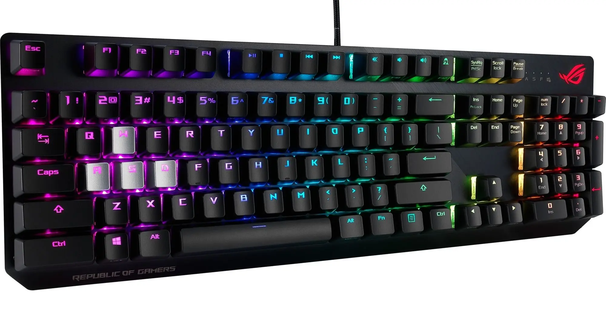 Клавиатура Asus ROG Strix Scope RGB (Black) - 2