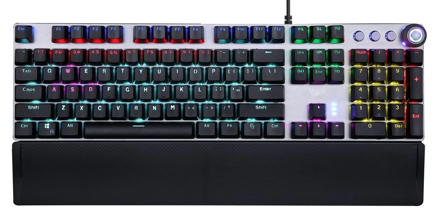 Tastatura Aula Fireshock SI-2088V2 (Silver)