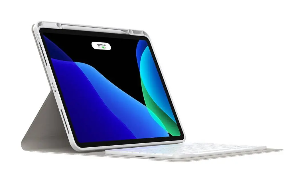 Беспроводная клавиатура-чехол Baseus Brilliance ARJK000102 (White) - 4