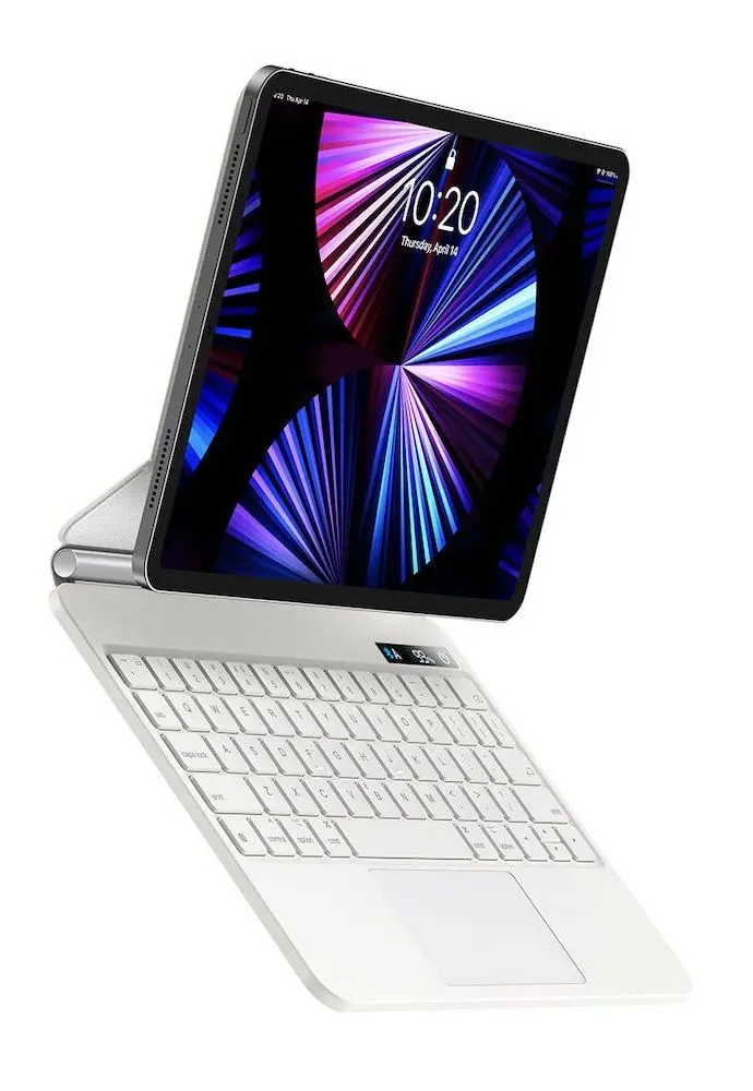 Беспроводная клавиатура-чехол Baseus Brilliance ARJK010302 (White) - 3