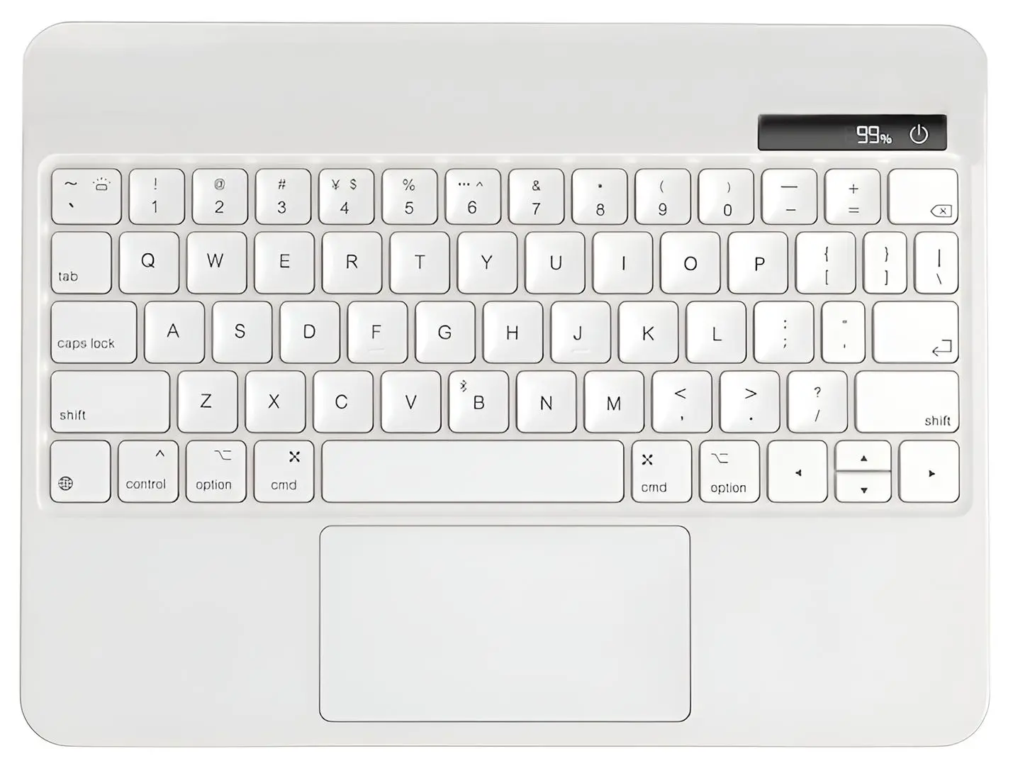 Беспроводная клавиатура-чехол Baseus Brilliance ARJK010302 (White)