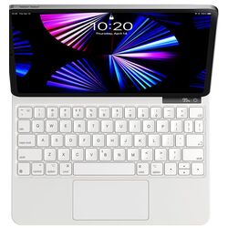 Set tastatura fara fir + husa Baseus Brilliance Pro (White) Thumb