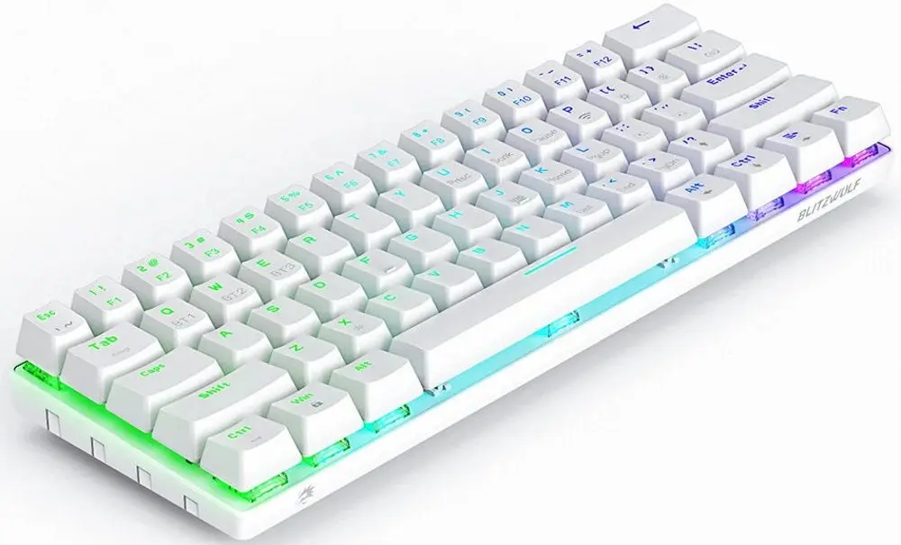 Tastatura fara fir BlitzWolf BW-KB0 (White) - 2