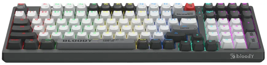 Tastatura fara fir Bloody WS98 (Grey)