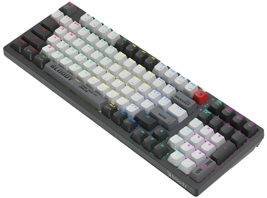Tastatura fara fir Bloody WS98 (Grey)