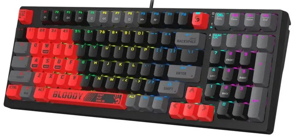 Tastatura Bloody S98 Sports (Red/Black)