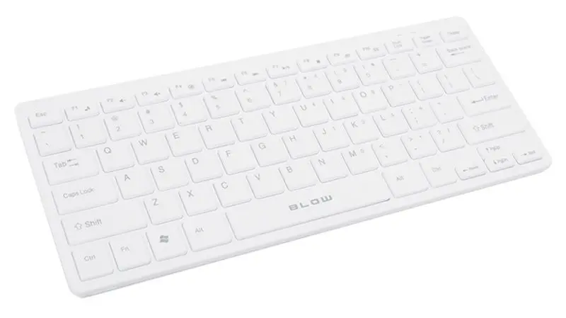 Set tastatura + mouse fara fir Blow KM-2 (White) - 2