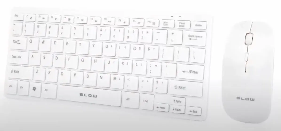 Set tastatura + mouse fara fir Blow KM-2 (White) - 4