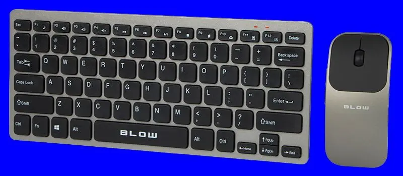Set tastatura + mouse fara fir Blow KM-6 (Silver/Black) - 3