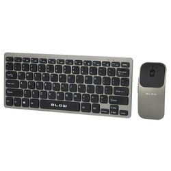 Set tastatura + mouse fara fir Blow KM-6 (Silver/Black)