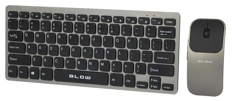 Set tastatura + mouse fara fir Blow KM-6 (Silver/Black)