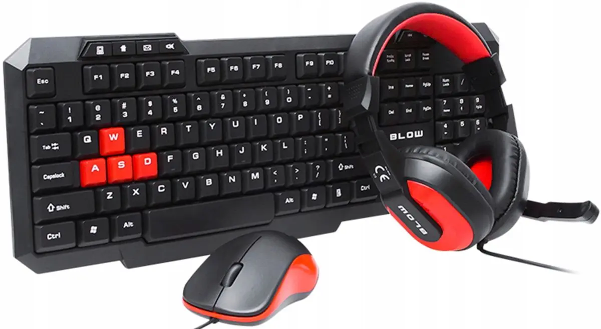 Gaming set 3in1 Blow V3 84-221 (Black/Red)