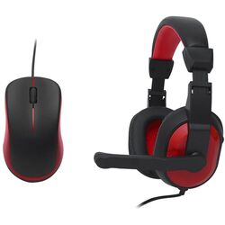 Gaming set 3in1 tastatură + casti + mouse Blow V3 (Black/Red) Thumb