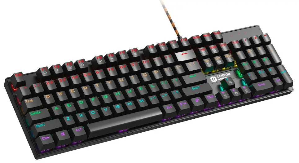 Tastatura Canyon Deimos GK-4 (Dark Grey)