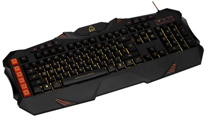 Tastatura Canyon Fobos GK-3 (Black/Orange) - 2