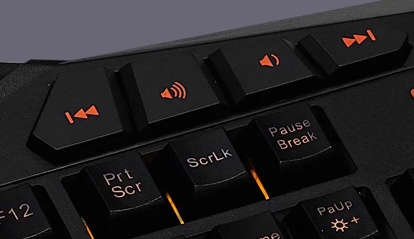 Tastatura Canyon Fobos GK-3 (Black/Orange) - 4