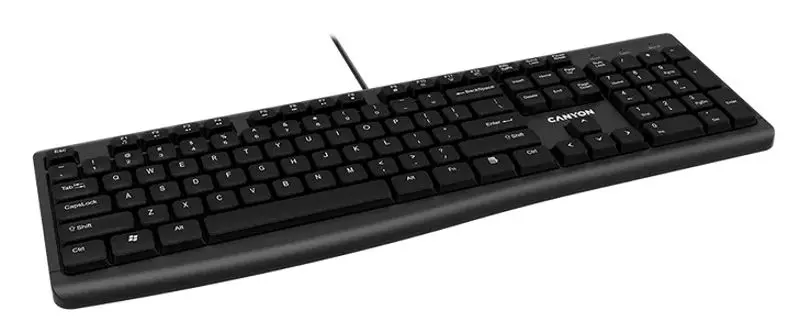 Клавиатура Canyon KB-50 (Black) - 4