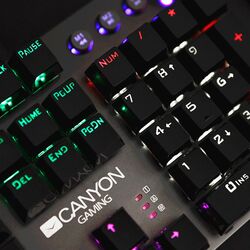Tastatura Canyon Nightfall GK-7 (Dark Grey) Thumb