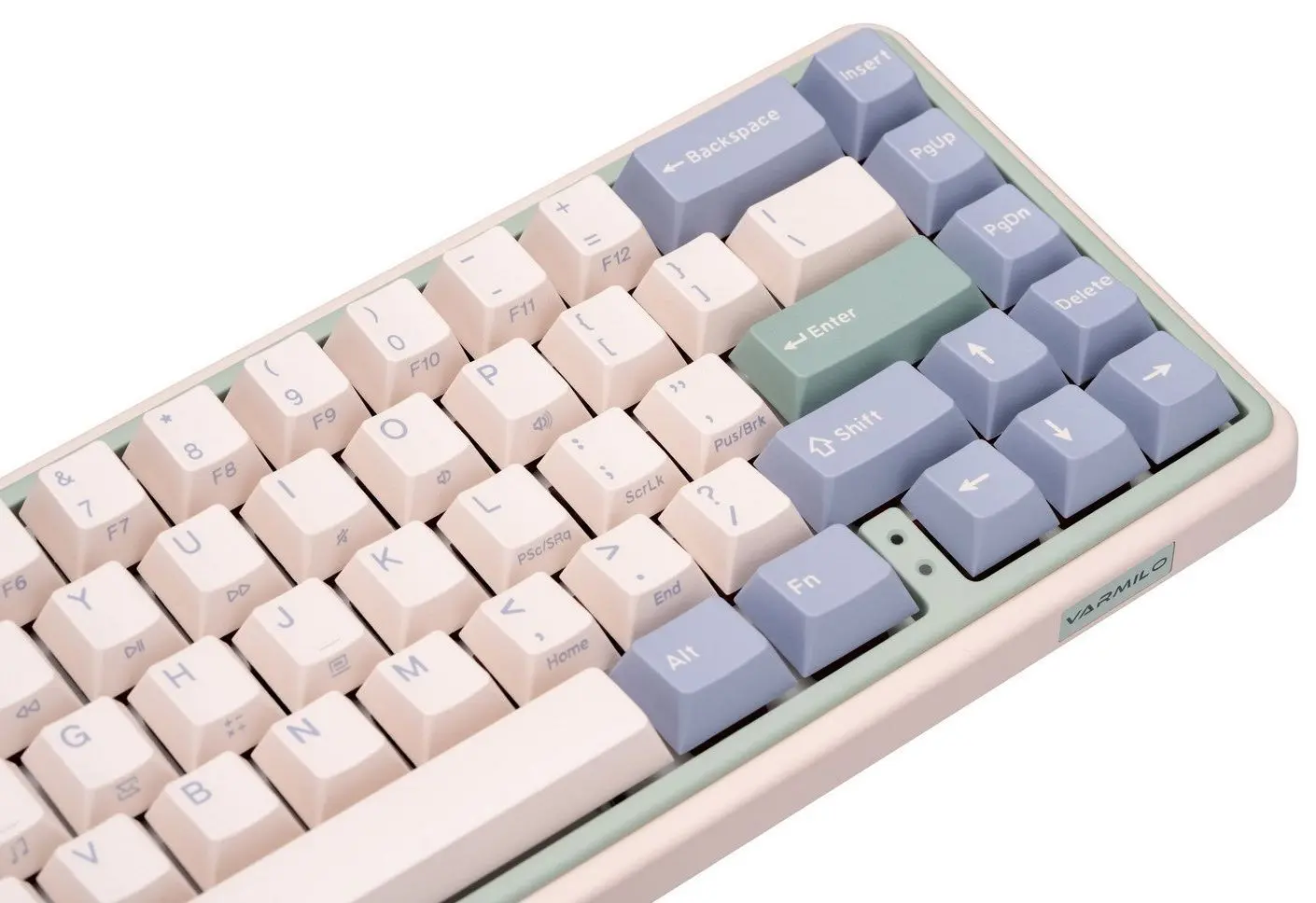 Tastatura pentru jocuri Cherry Varmilo Minilo Eucalyptus VXT67 (Pink) - 4