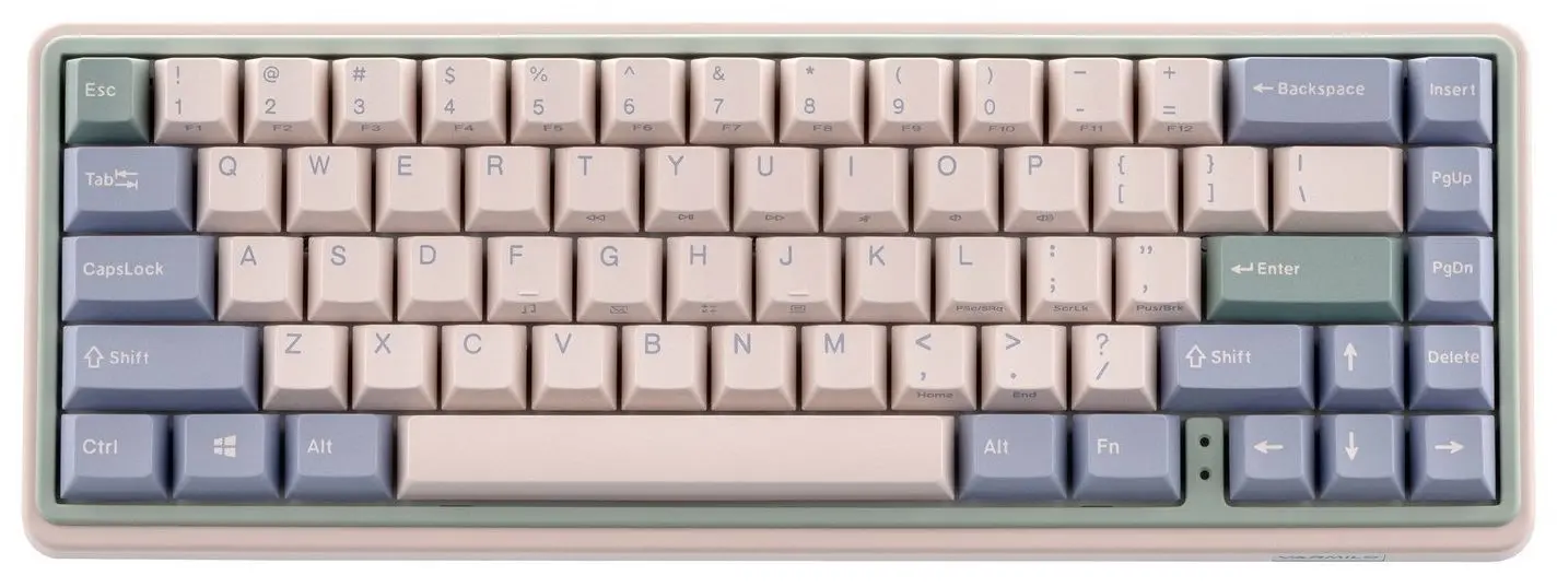 Tastatura pentru jocuri Cherry Varmilo Minilo Eucalyptus VXT67 (Pink)