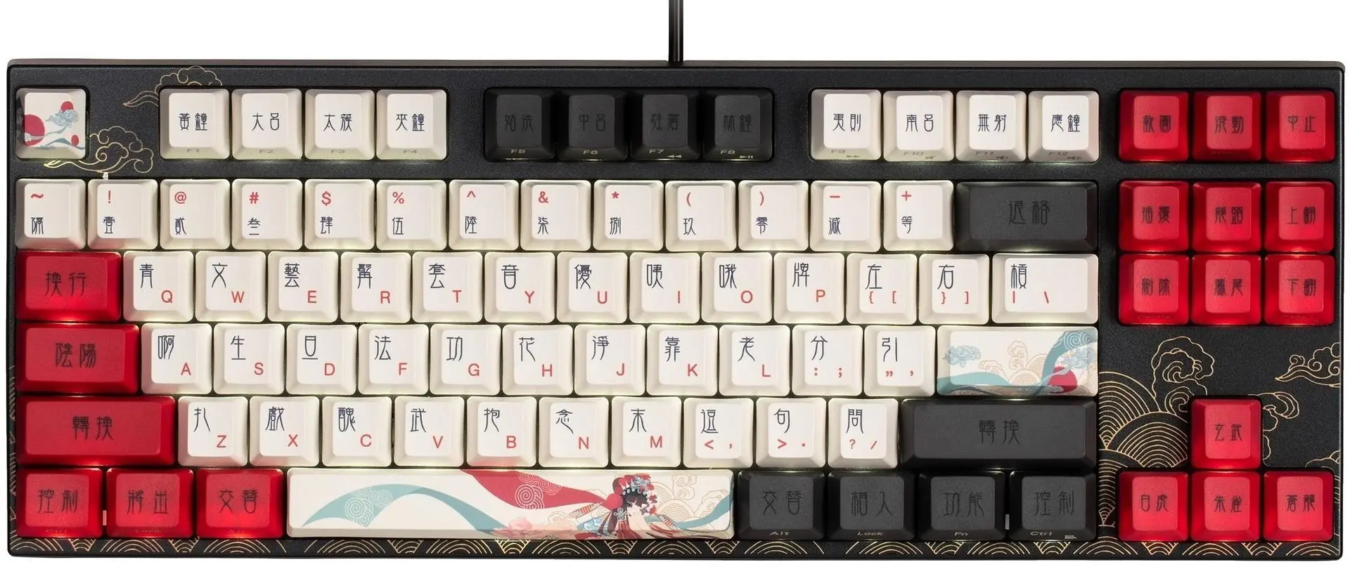 Tastatura Cherry Varmilo Beijing Opera VEM87 (Black)