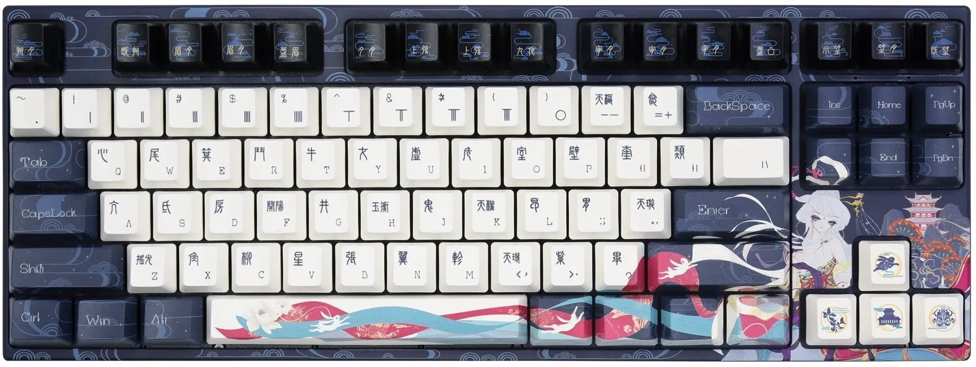 Клавиатура Cherry Varmilo Chang'e VPM87 (Blue)