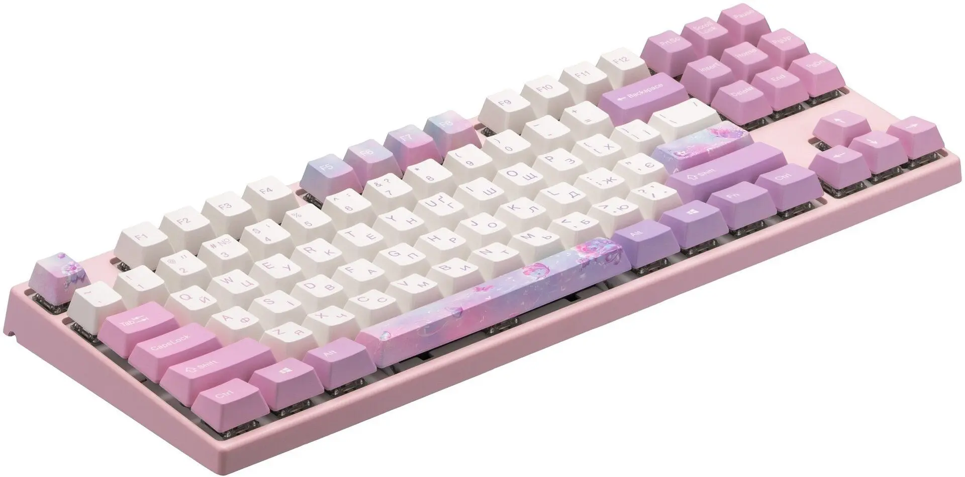 Клавиатура Cherry Varmilo Dreams On Board VEM87 (Pink) - 3